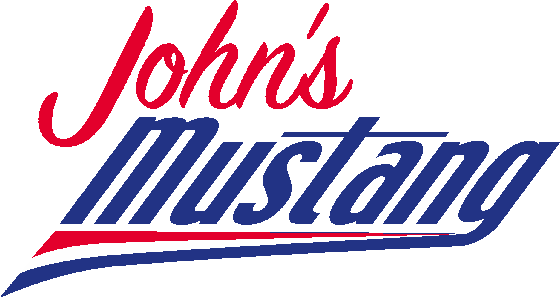 John's Mustang Logo Vector Logo